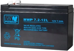 UPS akumuliatorius MPL Power Elektro MWP 7.2-12L, 7.5 Ah kaina