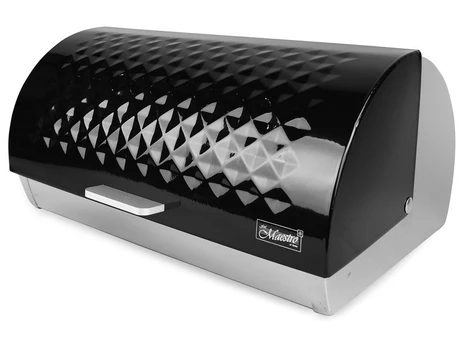 Maestro breadbox juodas MR-1676