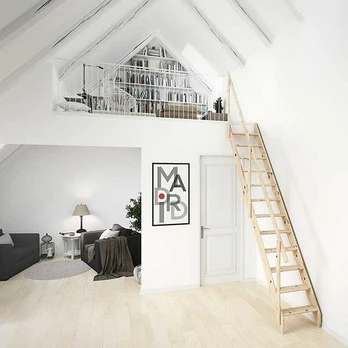 Laiptai DOLLE Madrid, Aukštis maks.283,5 cm
