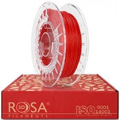 3D plastikas TPU 85A raudona 1.75mm 0.5kg Rosa3D kaina