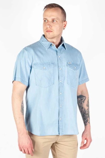 Džinsiniai marškiniai WRANGLER