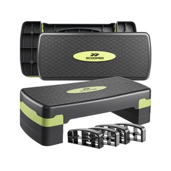 Reguliuojamas treniruočių laiptelis BodyStep Basic 3, iki 120 kg