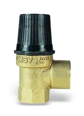 Csdk Sl Csslr Plus sikkerhedsventil ½" x ½" 3,0B Type MSV- Tåler Glycol blanding op til 50%. kaina