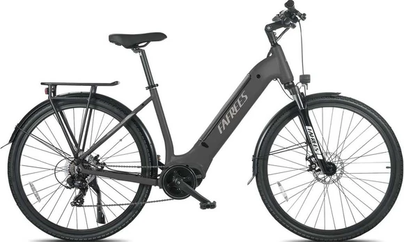 Elektrinis dviratis Fafrees FM9 29", pilkas, 250W, 15Ah
