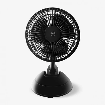 Stalinis ventiliatorius su spaustuku ir pagrindu 15W