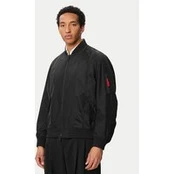 HUGO Bomber striukė Badamo 2621 50556484 Juoda Regular Fit