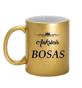 Puodelis „Auksinis Bosas“
