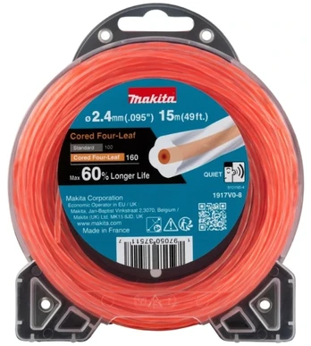 Spiralinis nailoninis valas MAKITA 2,4mmx15m