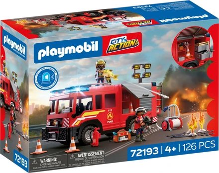 Playmobil - Fire Rescue Truck (72193)