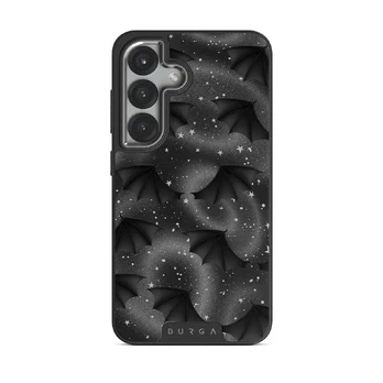 Wingspan - Samsung Galaxy S25 Plus Case, Elite Dark (Magnetic) / Silver