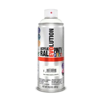 Purškiami dažai Pintyplus Evolution RAL 9003 400 ml Signal Baltas