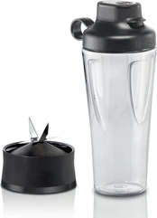 Blenderis Bosch 2Go MMZBTK1B, skaidrus/juodas