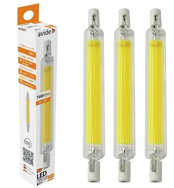 Avide LED lemputė 7W R7S 118mm 4000K 3vnt