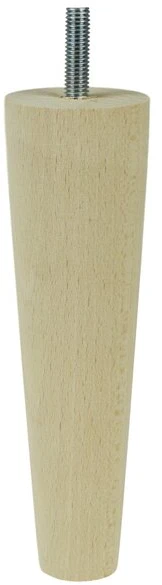 Kojelė 15 cm buko medienos, tiesi, neapdorota