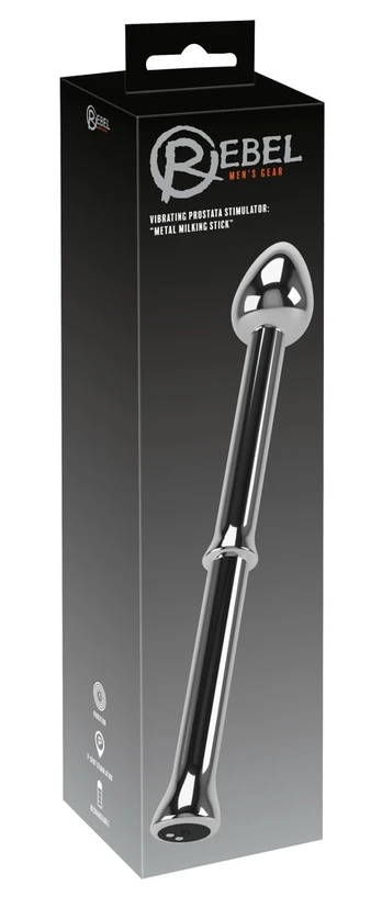 Rebel Metal Milking Stick Prostatos masažuoklis