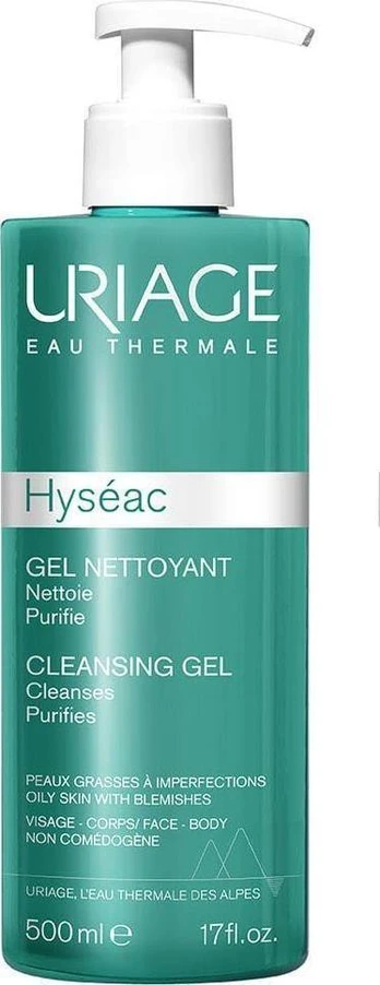 Uriage - Hyséac Combination and Oily Skin Cleansing Gel - 500 ml