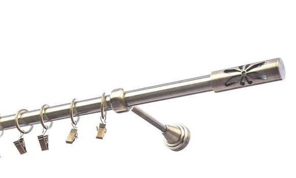 Viengubas karnizas 19mm OLIMP, 360 cm, antikos
