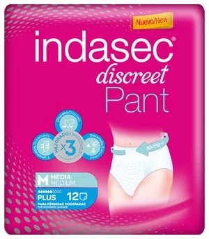 Sauskelnės Indasec, Medium, 12 vnt.