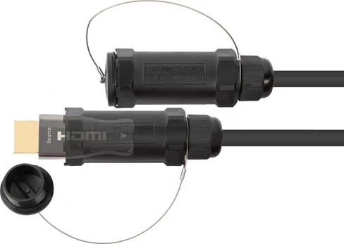 Kabelis PYTHON Python AOC Hybrid HDMI« 2.0b Kabelis, stahlarmiert, 10m