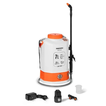 Akumuliatorinis sodo purkštuvas Daewoo DSA 7Li Mix, 7 l, su manometru