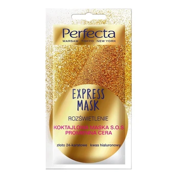 Perfecta Express Mask kokteilinė kaukė SOS Radiant Complexion 8ml
