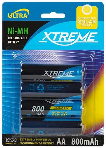 Akumuliatorius R6 Ni-MH AA 800mAh XTREME