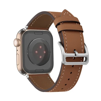 Oem Leather loop for Apple Watch 38|40|41 design 1 ruda