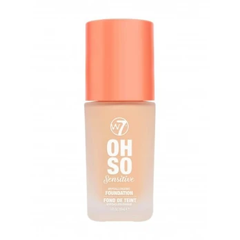 W7 Cosmetics Hipoalerginis makiažo pagrindas Oh So Sensitive Foundation 30ml, Buff