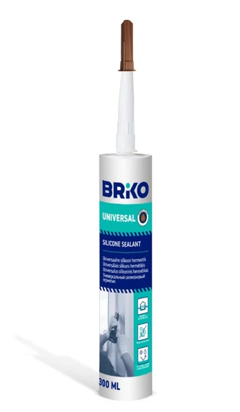 Universalus hermetikas Briko, 0.3 l, ruda