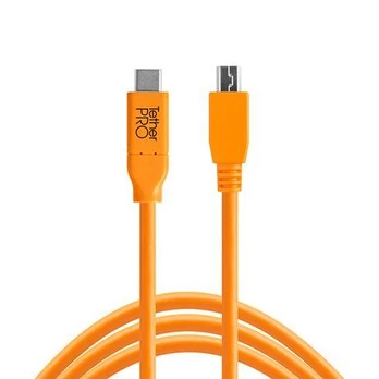 Tether Tools USB-C - 4.6 m Oranžinė (TET-CUC2515-ORG)