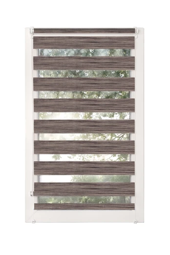 Ritininė užuolaida Karpol Mini Basic, kaštonų ruda, 35 cm x 150 cm