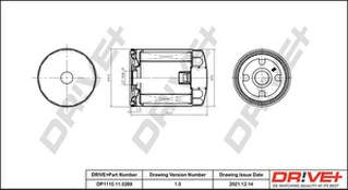 Alyvos filtras Dr!ve+ DP1110.11.0269