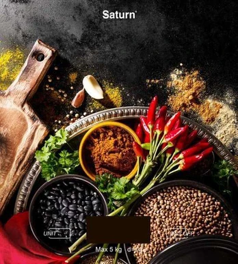 Virtuvinės svarstyklės Saturn ST-KS7822
