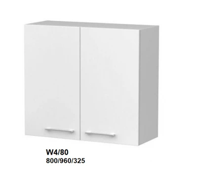 Extom Pakabinama spintelė Sidabrinis W4 80