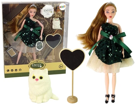 Lėlė su priedais Emily, 30 cm