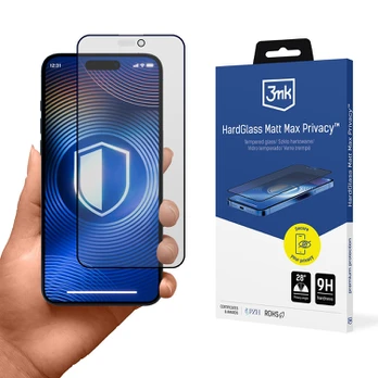 3MK HardGlass Matt Max Privacy iPhone 14 Pro Max