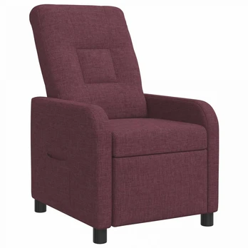 Fotelis Atsilošimas Violetinė Audinys