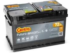 Starterio akumuliatorius CENTRA CA722 kaina
