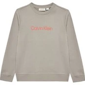 Calvin Klein Jeans Džemperis Inst Logo IU0IU00680 D Pilka Regular Fit