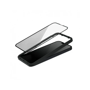 "Edge 5D Tempered Glass with frame iPhone 14 Pro Max" Black