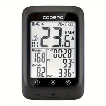 Coospo BC107 kompiuteris su GPS, belaidis spidometras, 1 vnt.