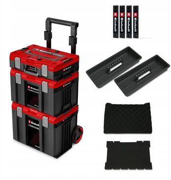 „Einhell E-Case Sealed“ lagaminas su ratukais