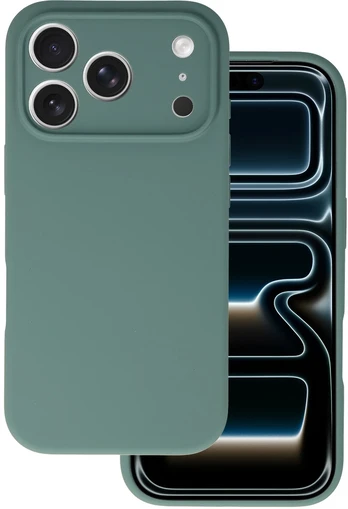 Topt Silicone Lite Dėklas skirtas Xiaomi Redmi Note 15 Pro 5G žalios spalvos