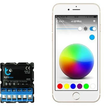 Blebox lightBox - LED juostų Bluetooth valdiklis