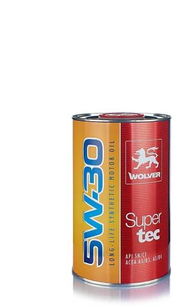 Variklių alyva Wolver 5W - 30, sintetinis, 1 l