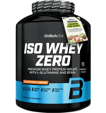 BioTech Iso Whey Zero, Salted Caramel, 1816 g