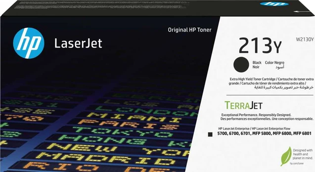 HP 213Y Blk Original LaserJet Toner Crtg | W2130Y