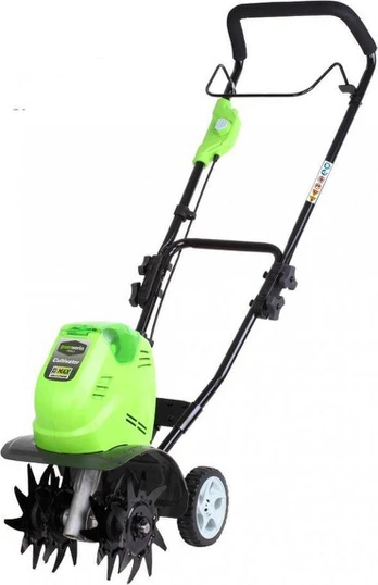 Elektrinis kultivatorius Greenworks GR27087SET