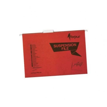 Kartotekinis vokas Forpus, A4, raudonas | FO22701