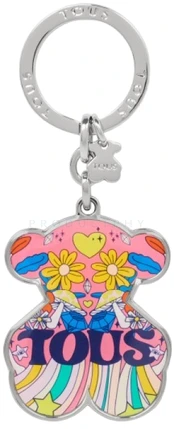 Tous, „Magic Flowers Bear“ metalinis raktų pakabukas